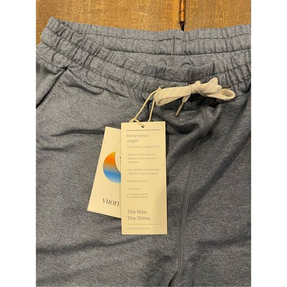 NWT Vuori Performance Jogger DreamKnit Joggers Blue Size M - Picture 6 of 9